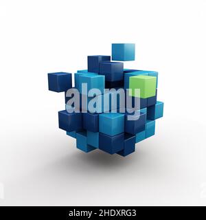 Modul, Struktur, Blöcke, Module, Strukturen, Blockieren Stockfoto