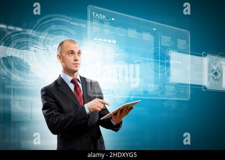 Virtual Reality, Internet, online, Input, Datenübertragung, Aufgabe, computersimulierte Realität, immersive Multimedia, Virtual-Reality-Simulatoren, vr, Stockfoto