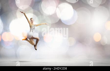 Bühne, Balett, Balletttänzer, Ballett, Bühnen, Baletten, Balletttänzer, Ballette Stockfoto