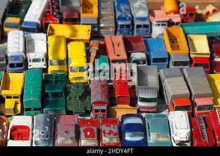 Modellauto, Spielzeugautos, Modellautos, Spielzeugauto Stockfoto