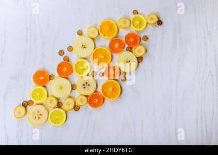 Fruit slice Stockfoto