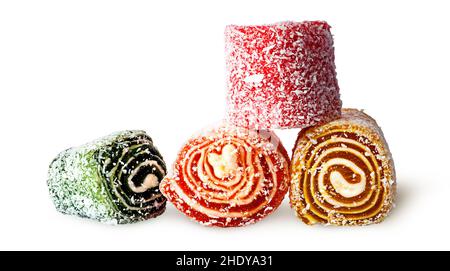 Süßigkeiten, Lokum, Bonbons, Lokums, türkisches Vergnügen Stockfoto