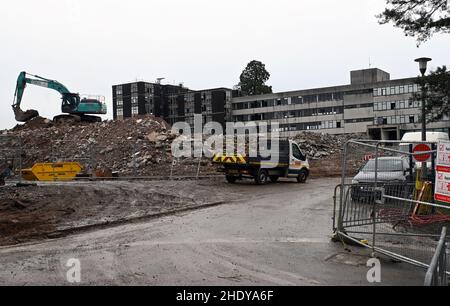 BBC Wales Broadcasting House Cardiff, Großbritannien Stockfoto