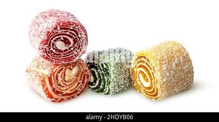 Süßigkeiten, Lokum, Bonbons, Lokums, türkisches Vergnügen Stockfoto