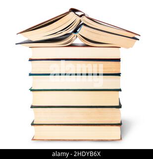 Bildung, Bücher, Hardcover, Bildung, Buch, Hardcover Stockfoto