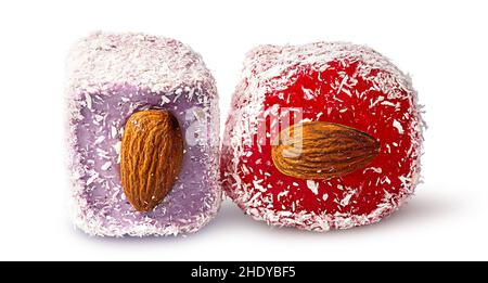 Süßigkeiten, Lokum, Bonbons, Lokums, türkisches Vergnügen Stockfoto