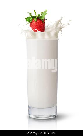 Milch, Spritzer, Milch, Spritzer, Spritzer Stockfoto