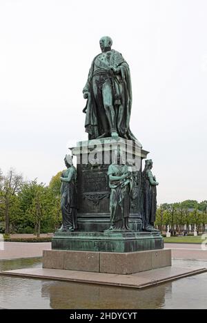 karl friedrich von baden, Schloss karlsruhe Stockfoto