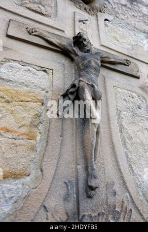 Kreuz, Steinkreuz, jesus christus, Kreuze, jesus Christus, messias Stockfoto