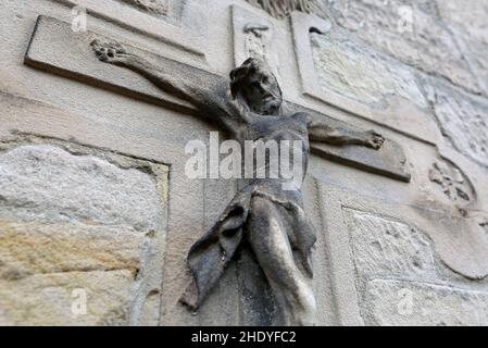 Kreuz, Steinkreuz, jesus christus, Kreuze, jesus Christus, messias Stockfoto