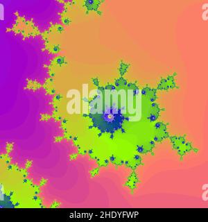 Muster, Wirbel, psychedelisch, fraktal, Muster, Wirbel, Psychedelika Stockfoto