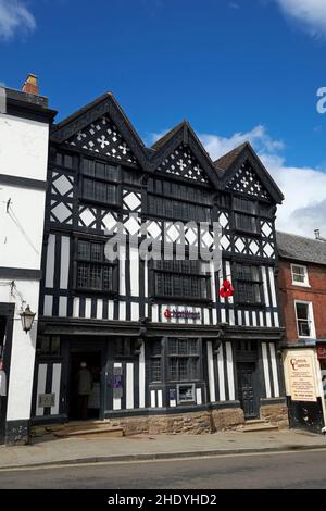 Die NatWest Bank in Ludlow, Shropshire, England. Stockfoto