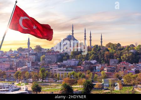 istanbul, eminönü, yeni Cami, istanbuls, eminönüs Stockfoto