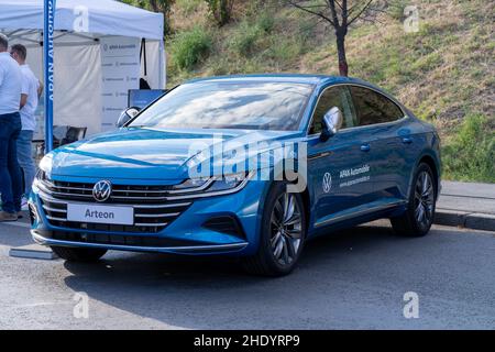 Galati, Rumänien - 15. September 2021: 2021 Volkswagen Arteon R Sport Drive Stockfoto