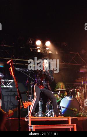 Alice Cooper live beim Guilfest Stockfoto