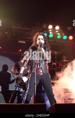 Alice Cooper live beim Guilfest Stockfoto