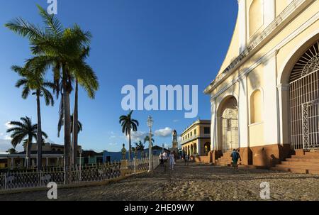 Plaza Mayor in Trinidad, Kuba Stockfoto