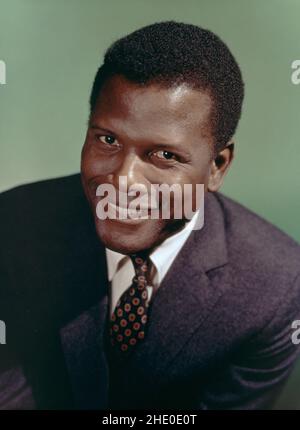 Sidney Poitier (um 1965) Stockfoto