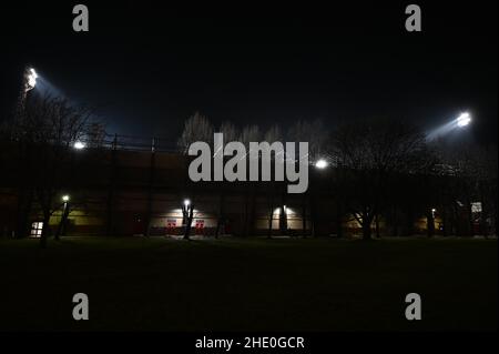 Swindon, Wiltshire, Großbritannien. 7th. Juni 2022. 7th. Januar 2022: County Ground, Swindon, Wilstshire, England: FA Cup 3rd Round Football, Swindon Town gegen Manchester City: Allgemeine Ansicht des County Ground Kredit: Action Plus Sports Images/Alamy Live News Stockfoto