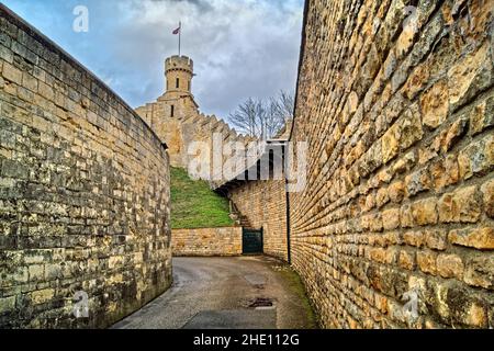 Großbritannien, Lincolnshire, Lincoln Castle Stockfoto