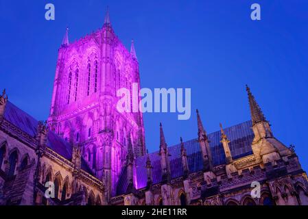 Großbritannien, Lincolnshire, Lincoln Cathedral Central Tower Stockfoto