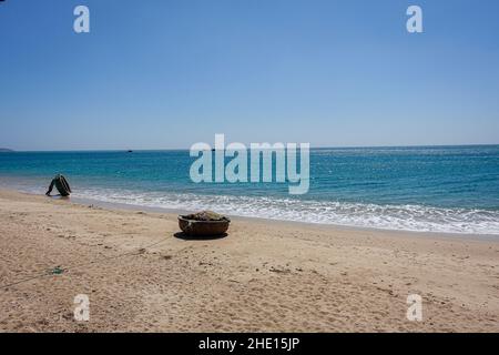 Seascape in Phan Thiet, Vietnam Stockfoto