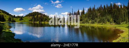 Tod Lake, Sun Peaks, BC Stockfoto