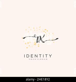 RX Handschrift Logo Vektor Kunst der ersten Unterschrift, Hochzeit, Mode, jewerly, Boutique, Blumen und botanische mit kreativer Vorlage für jedes Unternehmen Stock Vektor