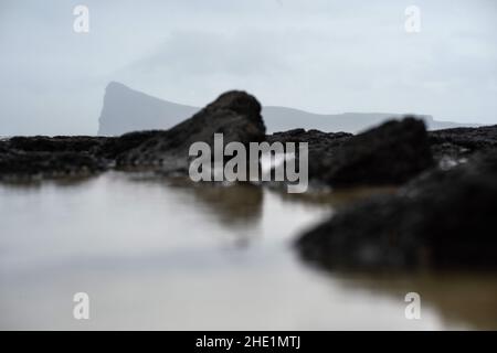 Coin de Mire vor der Nordküste von Mauritius Stockfoto