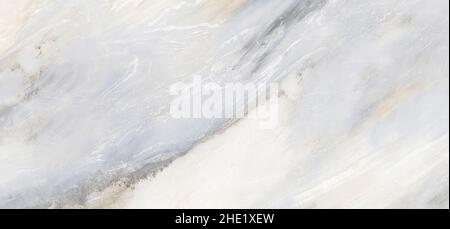 Marmor Stein Textur blau Tinte Muster weiß dunklen Hintergrund für Keramikfliesen Silber abstrakt Wellen Haut Wand luxuriöse Kunst Konzept. Stockfoto