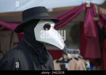 Eine Plage Arzt wandern Stockfoto