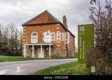 Rathaus an der Town Lane im Dorf Newtown auf der Isle of Wight, Hampshire, England, Großbritannien Stockfoto