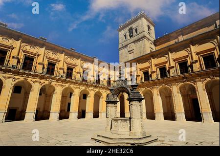 Kloster von Santiago de Ucles in Cuenca Stockfoto