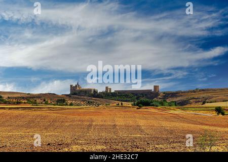 Kloster von Santiago de Ucles in Cuenca Stockfoto