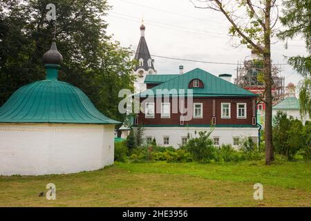 Alexandrow, Russland - 10. AUGUST 2021. Haus der Oberin. Museumsreservat „Aleksandrowskaja Sloboda“. Alexandrow, Region Wladimir Stockfoto