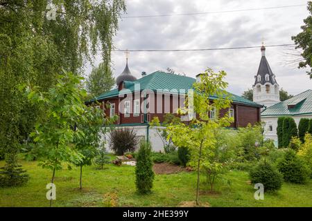 Alexandrow, Russland - 10. AUGUST 2021. Haus der Oberin. Museumsreservat „Aleksandrowskaja Sloboda“. Alexandrow, Region Wladimir Stockfoto