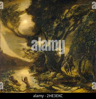 Albert Pinkham Ryder 004. Stockfoto