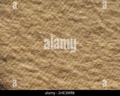 Braune Wolle Stoff Textur nützlich als Hintergrund Stockfoto