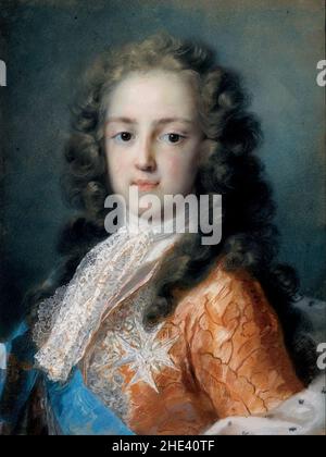 Rosalba Carriera - Louis XV von Frankreich (1710 – 1774) als Dauphin Stockfoto