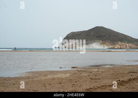Monsul Beach, Cabo de Gata, Andalusien, Spanien Stockfoto
