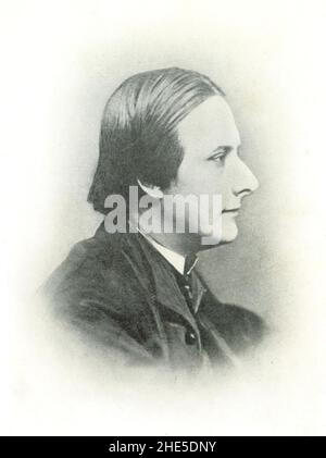 Sabine Baring-Gould im Alter von 30 Jahren. Stockfoto