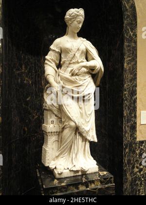 Saint Barbara, Frankreich, zugeschrieben Germain Pilon, c. 1580-1585 Stockfoto