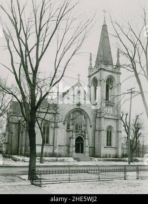 Saint Edmund Church, Oak Park, Illinois, 26. Dezember 1913 Stockfoto