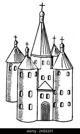 Hagia Sophia Polacak. Stockfoto