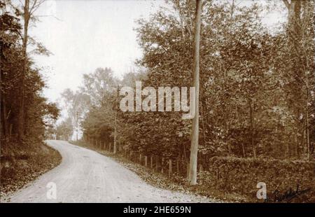 Sainte-Petronille - Chemin de terre, Vers 1920. Stockfoto