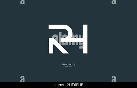 Buchstabensymbol rechts Stock Vektor