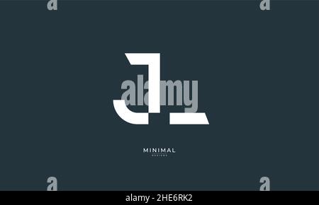 Buchstabensymbol JL Stock Vektor