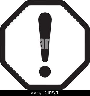 Fehlertext Symbol Symbol Vektor Logo Design Stock Vektor