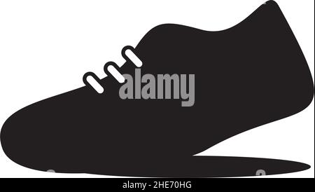 Mann Schuhe Fabrik Firma Vektor Logo Design Stock Vektor
