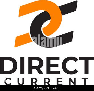 DC Letter Initial App Vector Logo Design Stock Vektor